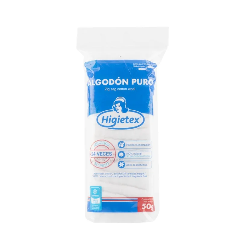 Algodón Higietex x 50g